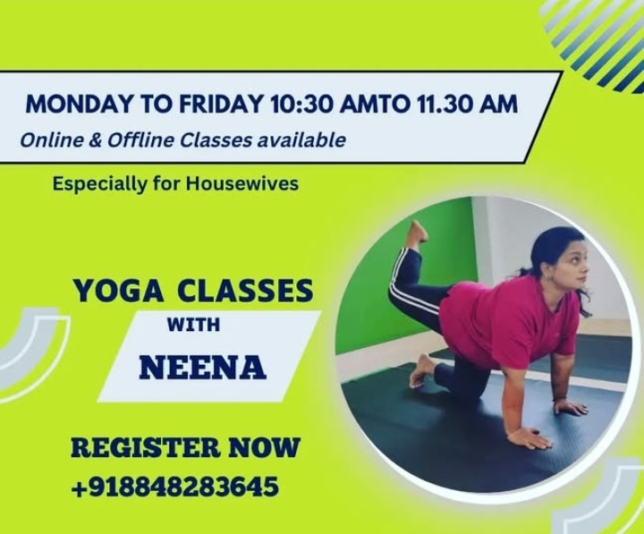 Yoga Pose by Neena