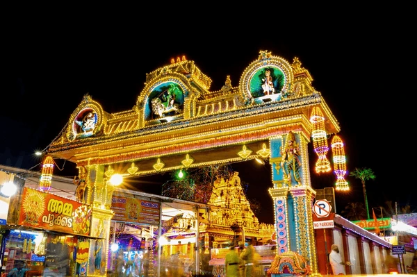 Beautiful view of Attukal Bhagavathy Temple Thiruvananthapuram 