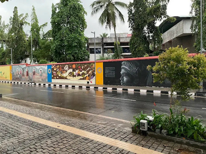 Beautiful view of Manaveeyam Veedhi, Thiruvananthapuram 