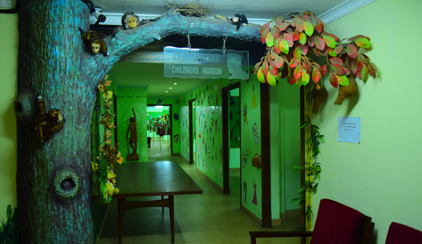 Beautiful view of Chacha Nehru Children's Museum, Thiruvananthapuram 