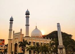 Beautiful view of Palayam Juma Masjid Thiruvananthapuram 