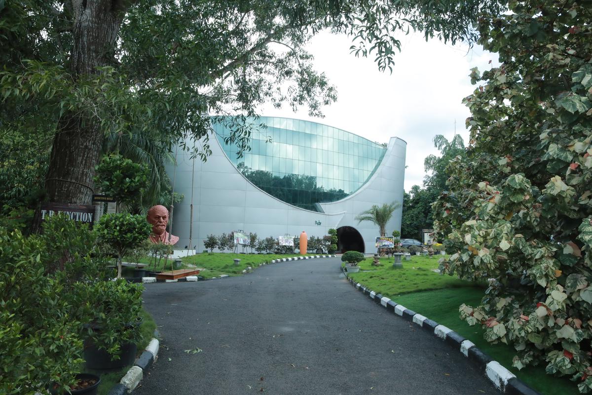 Beautiful view of  Psychopark, Thiruvananthapuram 