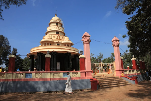 Beautiful view of Sivagiri Mutt Thiruvananthapuram 
