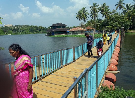 Beautiful view of Veli Beach Thiruvananthapuram 