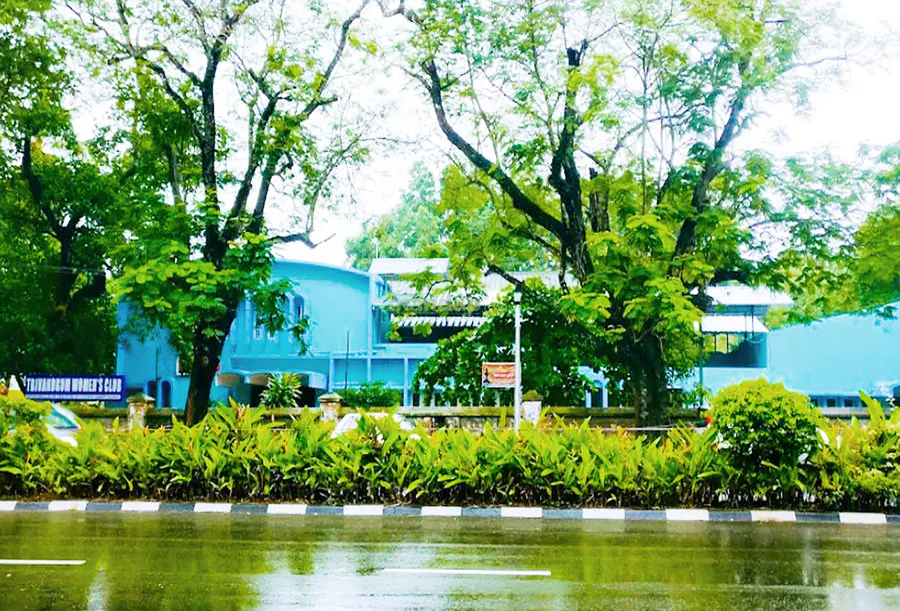 Beautiful view of Trivandrum Women’s Club Thiruvananthapuram 